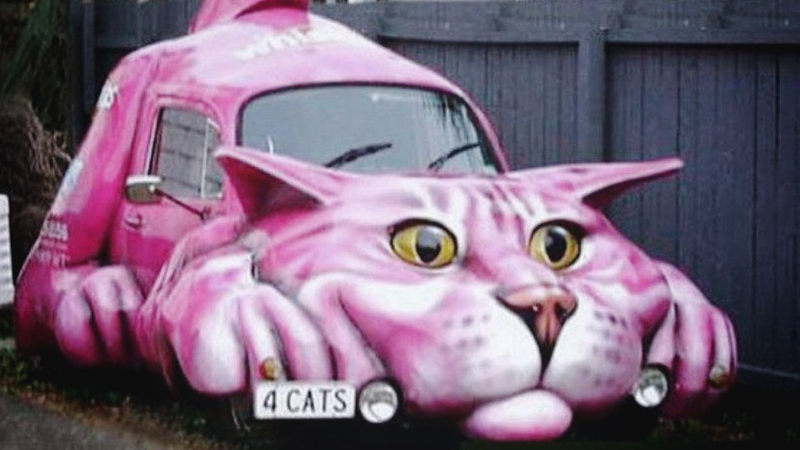 Illustration for article titled Top 5 Cats That Are Cars